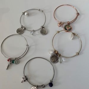 Bracelet with charms.